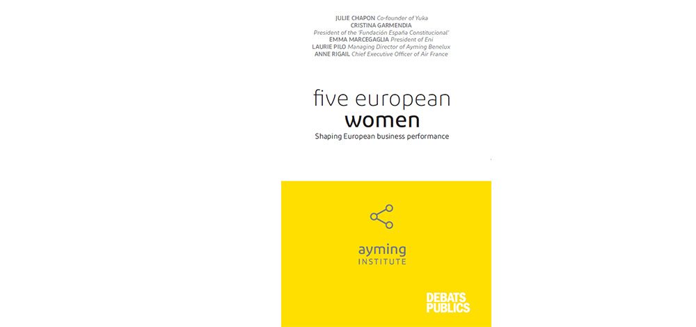 5 European Women Shaping European Business Performance The New Book Of Ayming Institute Ayming France